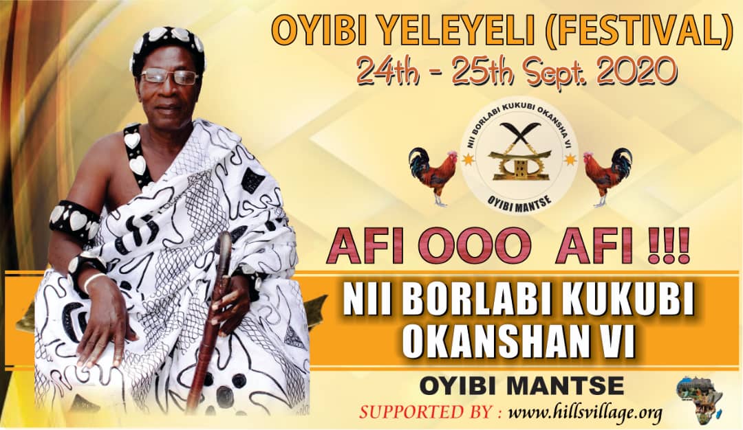 The Untold Story of Nii Borlabi Kukubi Okanshan VI and the Oyibi Yeleyeli (festival) Importance